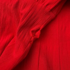 Free People Dresses - Free People Red Summer Dress, Size 4 Free People Dresses - Free People Red Summer Dress, Size 4